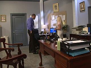 She Discovered Her New Coworker Has A Huge Dick And Tested It Right Away