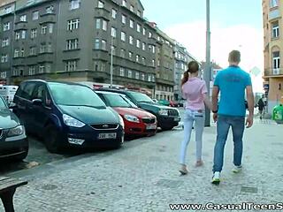 casual teen elly justin wanted to get picked up for sex