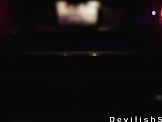 muscular dude gets blowjob then fucks blonde babe