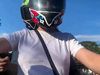 I Recognized A Client From Didi Without Bra And He Noticed My Big Tits