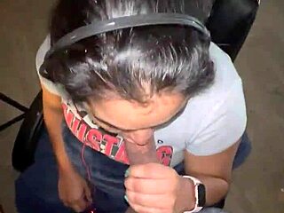 Caught with Cum on Face During Homework