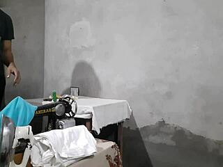 indian beautiful muslim girl gets ass fucked by tailor