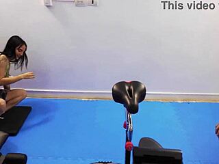 Athletic Pornstar Whore Gets Spanked And Fucked Hard In The Gym.