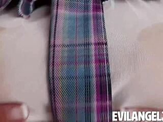 This anal whore squirts pussy juice with Mick Blue and Summer Vixen! 😈💦