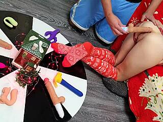 I watch as two dildos thrust into her tight pussy, giving double penetration and orgasm. Wait, I mean destroying it!