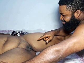 milf stepmom gets massage from stepson in village