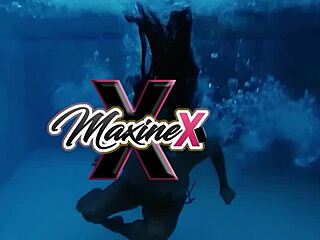 akira lane makes sexy maxine x squirt hard in our lesbian duo