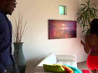 Hey, Chanell Heart really loves riding that big black cock until facial cumshot