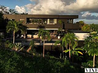 Vixen Beautiful Frenemies Sandra and Selva Learn to Share in Threesome