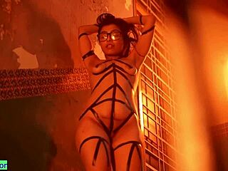 Indian cute belly dancer enjoys hot amateur fucking with program director after practice session