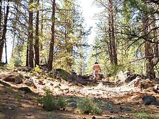 Simscristian05 Naked Hike Flashing Public Exhibitionists On Hill In See-Through Outfit July 11 2025