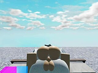 Hey whore, wanna fuck this huge white boy in our roblox collab?
