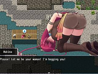 Fallen Makina Tied Up and Convinces Bandit Leader Bardo Through Persuasion