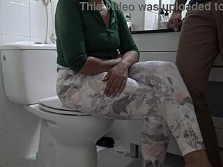 Taboo Family Voyeur Stepmother Loves To Watch Her Stepson Piss!