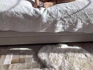 Skinny Bunny Craves Pierced Cock Creampie in Homemade Striptease!