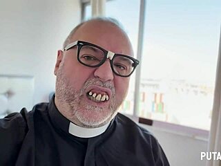 Putalocura - gordita española de gran culo Laura Baby se confiesa follando al padre Damián 😈🍑