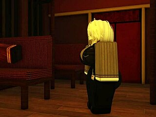 Faust helps Dante in Roblox and Limbus Company adventure