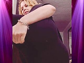 Exotic Booty Shaking in Boyfriend's Clothes Under Domination