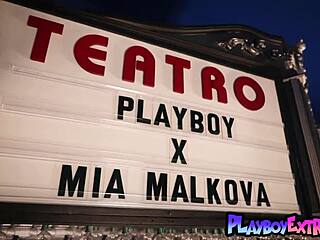 Blondie Mia Malkova Undresses And Rips Clothes On Red Carpet!