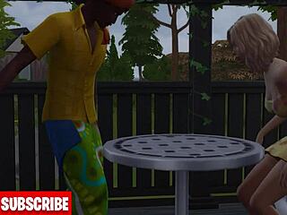 Indian Dad FUCKING Young Blonde Teen in Taboo Ranch Sex with Daddy