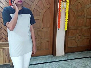 teen gets tricked into stripping naked for her personal trainer during morning yoga class and ends up sucking his cock