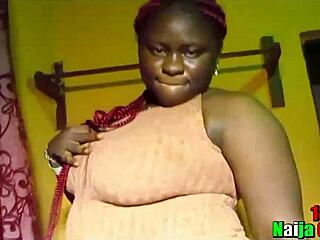 Porn Casting Features Big Tits BBW African Gift Riding Huge Cock and Sucking