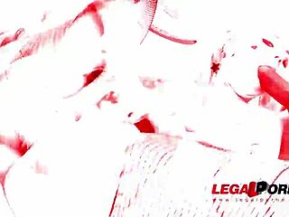 hey, check out kira thorn taking on the big cock squad for dp dap tp sz1698