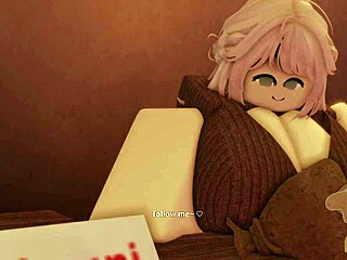 Animated Roblox Titty Fuck Scene With Busty Character