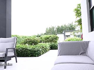 hey, how does my huge cock feel riding your tight pussy on the sofa?