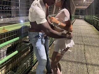 i fodi that safada right on the busy avenue and we almost got caught full video on sheer xvideos red