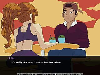 Hey, let's play this hot road game with shaved pussy and anal toys!