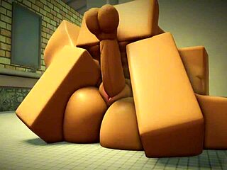 fan gets pounded hard doggystyle in bathroom with big cock creampie and wet tits cumshot