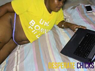 hey you know these amateur ghetto lovers are getting wild with big cock riding and creampie action