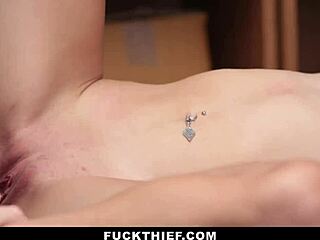 Teen Caught Hiding Jewelry in Undies Faces Intense Garage Encounter with Burglar