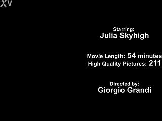 Julie skyhigh takes perfect dap with gapes prolapse and swallows cum