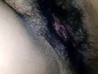 Solo curvy Latina toys her tight pussy craving a hairy cock inside