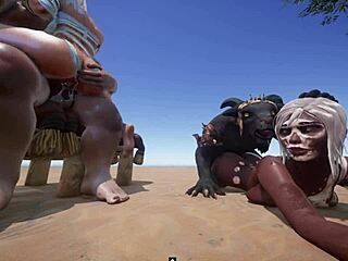 Whoa, check out this wild orgy with wet sluts getting pounded in HD! 💦🍑