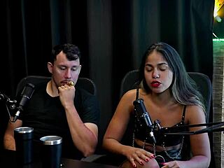 The slut thought it was a wild swinger collab with a singer sharing fetish stories and advice on sheer red