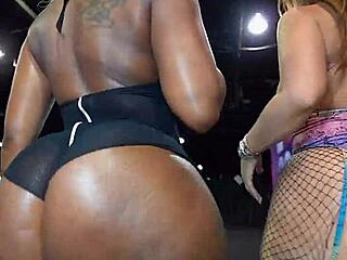 Can you believe how this big ass moves in cowgirl style with those huge tits bouncing?