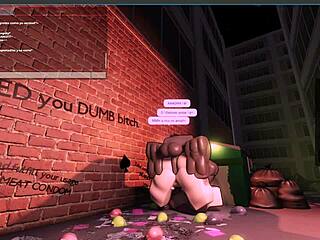 Craving that massive black cock yet resisting the wild fuck session