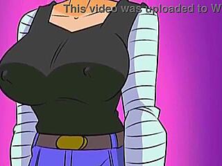 Android 18 Gets Pussy And Ass Pounded Hard With Blowjob And Big Tits Action