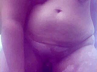 Oh man, I got in the hot tub for some solo play, then we both hit that peak together