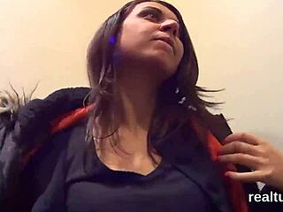 charming czech cutie teased at mall then pounded hard in monster pov action