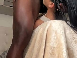 Hard face fuck grips cute schoolgirl as amateur couple Nysdel unleashes intense cumshot.