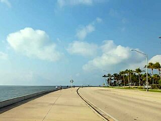 What happens when a horny big tits bimbo milf starts fucking every guy around her house?