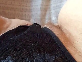 Gretala Shows Off Transparent Thong In Sensual Exhibitionist Flashing Display