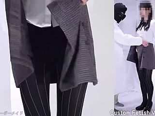 Explore the intriguing world of pantyhose fetish through captivating skirt displays and stockings that highlight every sensual detail in this collection.