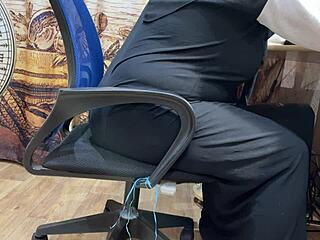 why is this arab woman watching porn and touching herself like that?