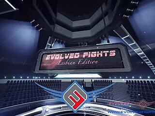 busty london river dominates charlotte sartre in lesbian sex wrestling with toys and dildo action