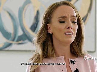 stepmom tired of potty mouth stepduaghter sits on her face - pristine edge natalie brooks cuntsway